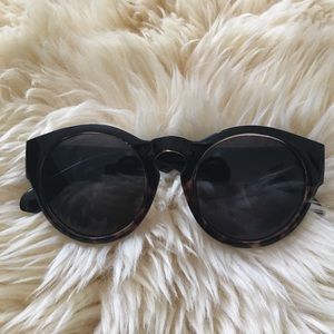 LOFT Round Sunglasses